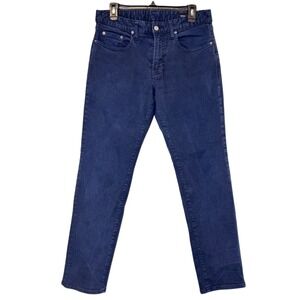 Bonobos Men's Slim Fit Navy Blue Jeans 31 x 30 Dark‎ Wash